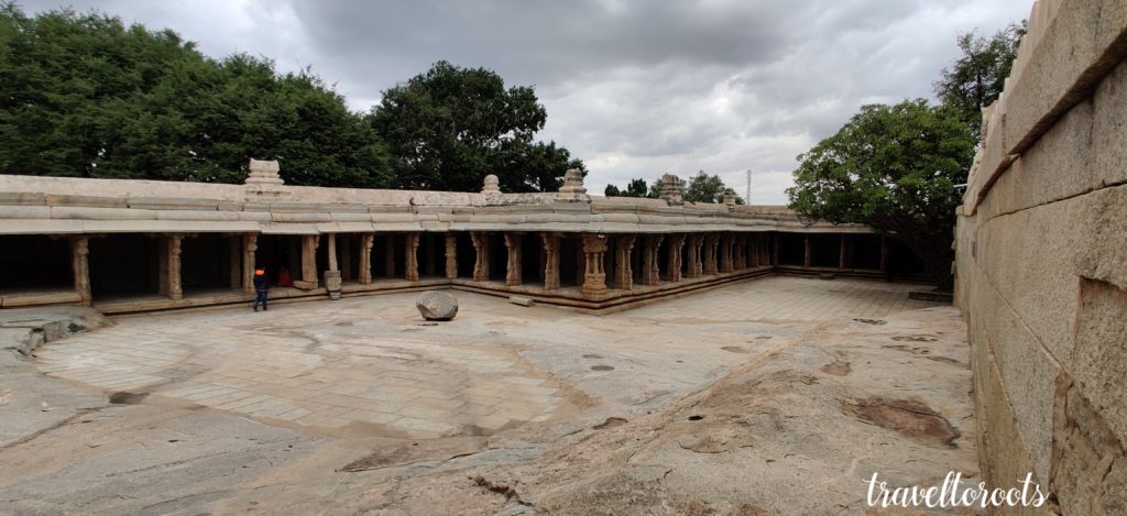 trveltoroots outer area of Lepakshi temple