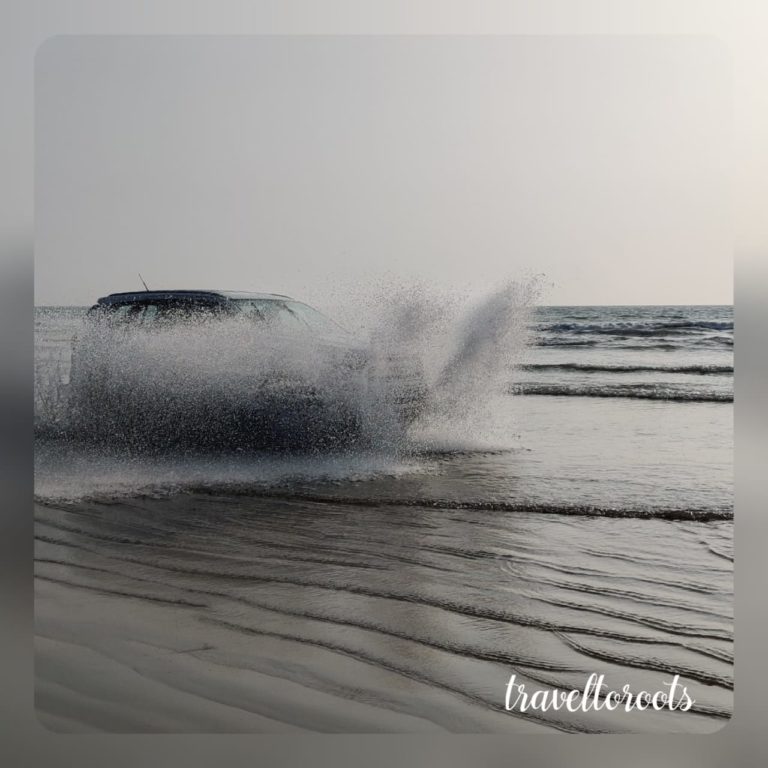 Driving beach Kannur, Kerela